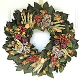 22" Autumn Medley Wreath